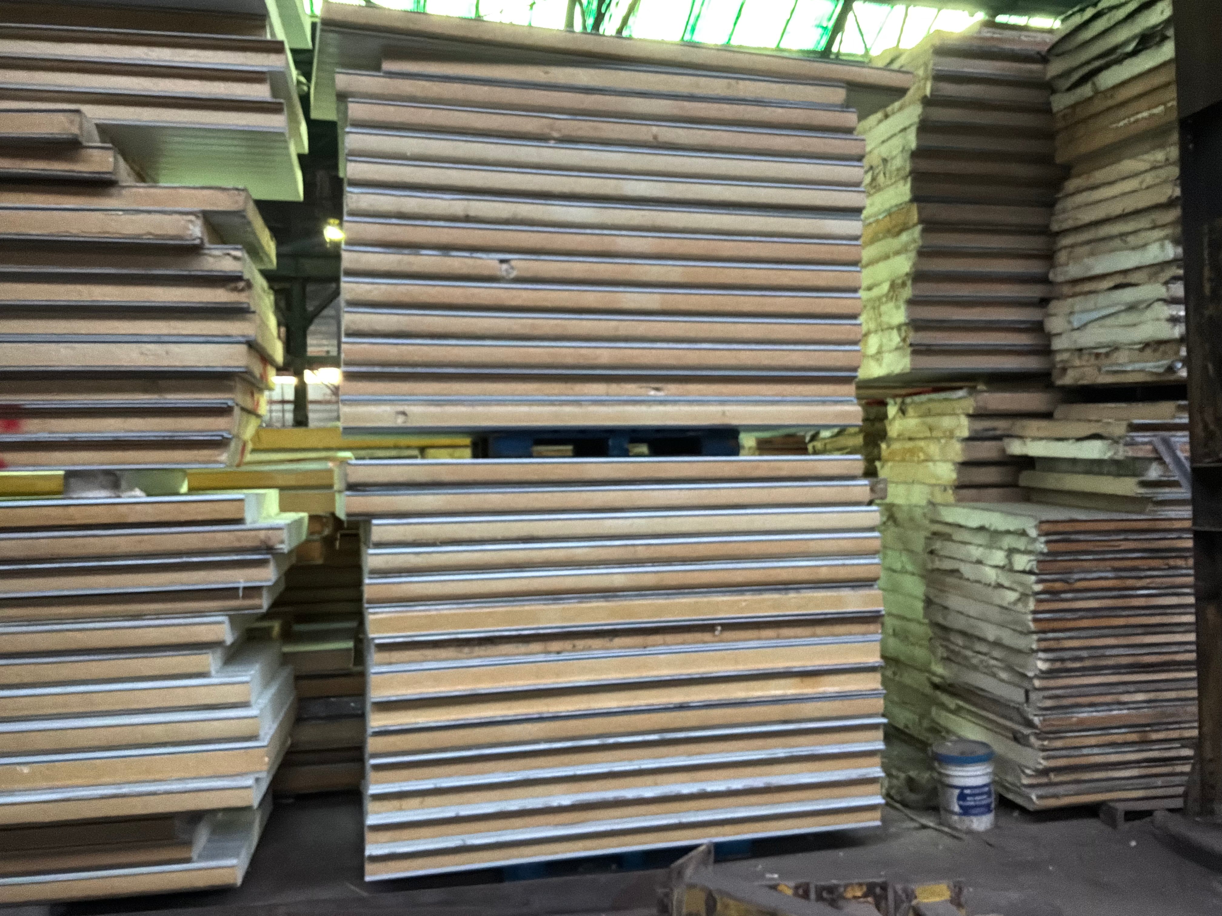 Lot of 28 Used 8’ Tongue In Groove Panels 5” Thick