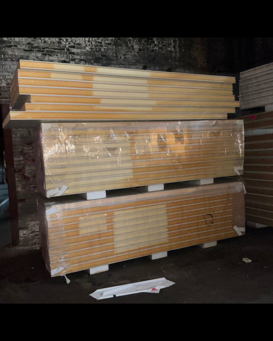 Lot of 27 New Scratch and Dent 12’ Panels 4” Thick