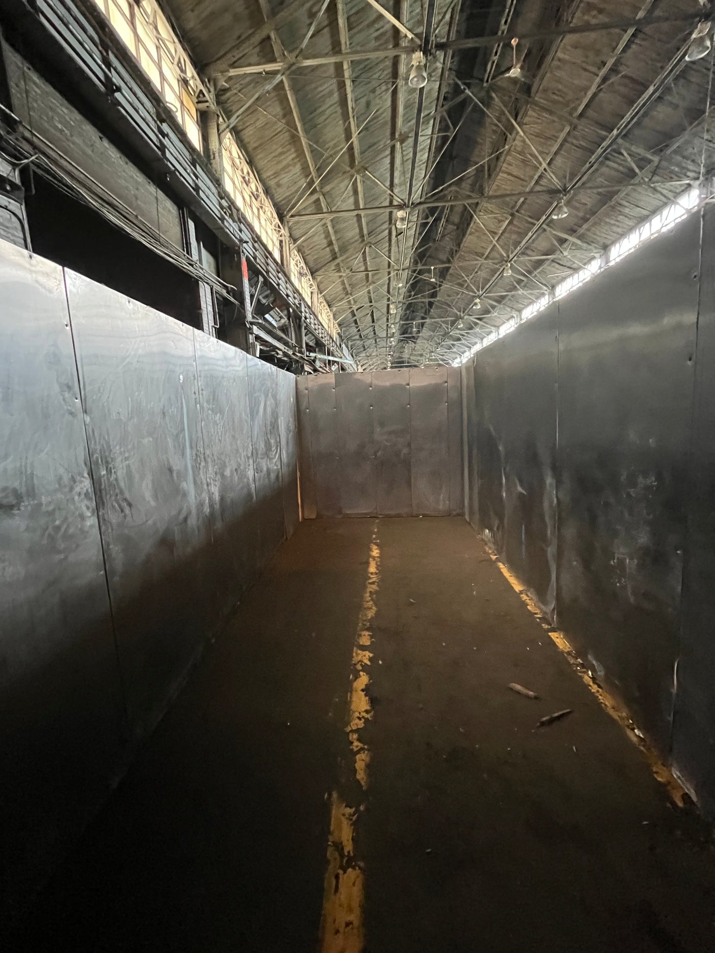 9' 1" x 24' x 8' 1" walk-in cooler - can put door anywhere on box