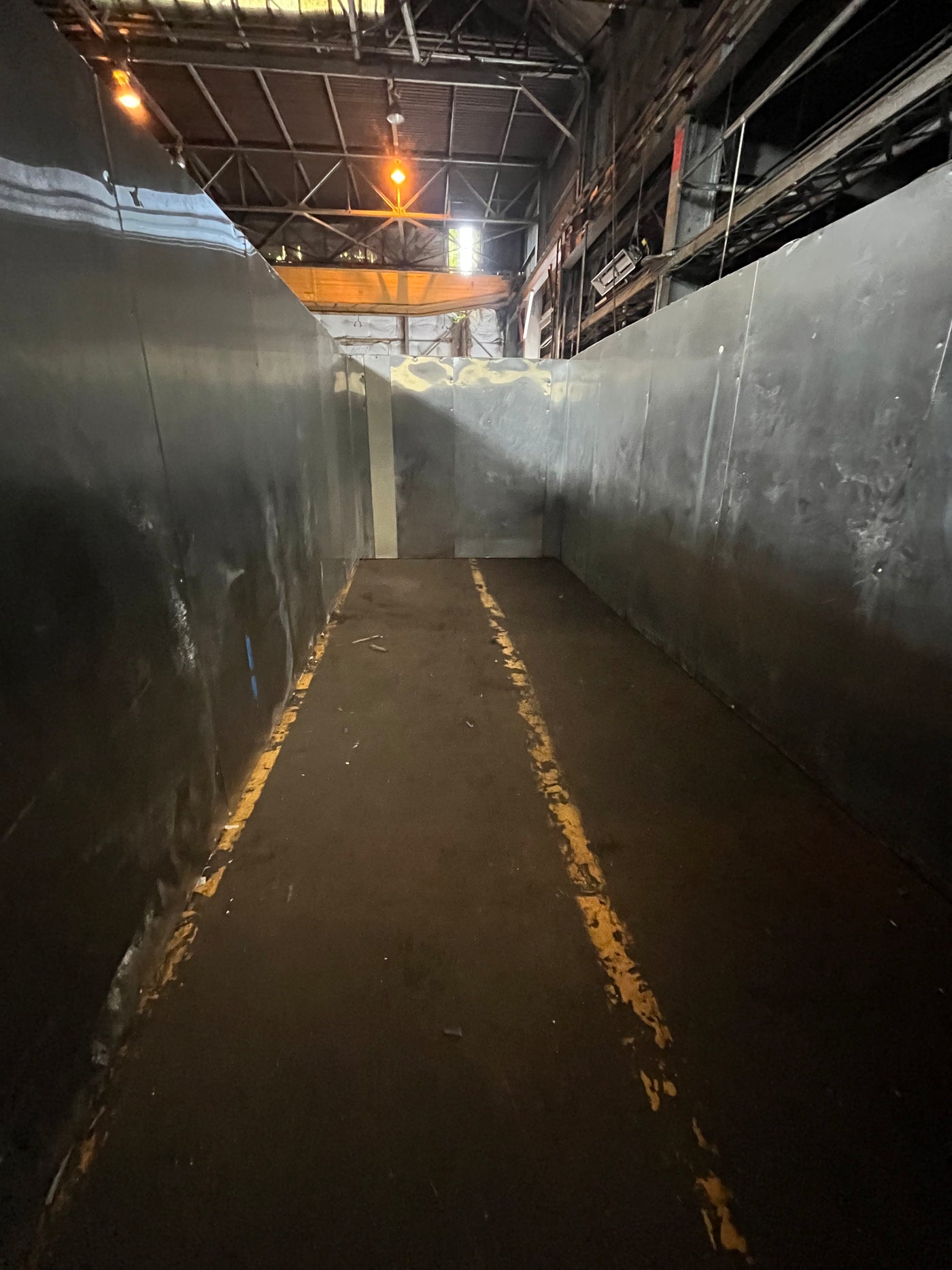 9' 1" x 24' x 8' 1" walk-in cooler - can put door anywhere on box