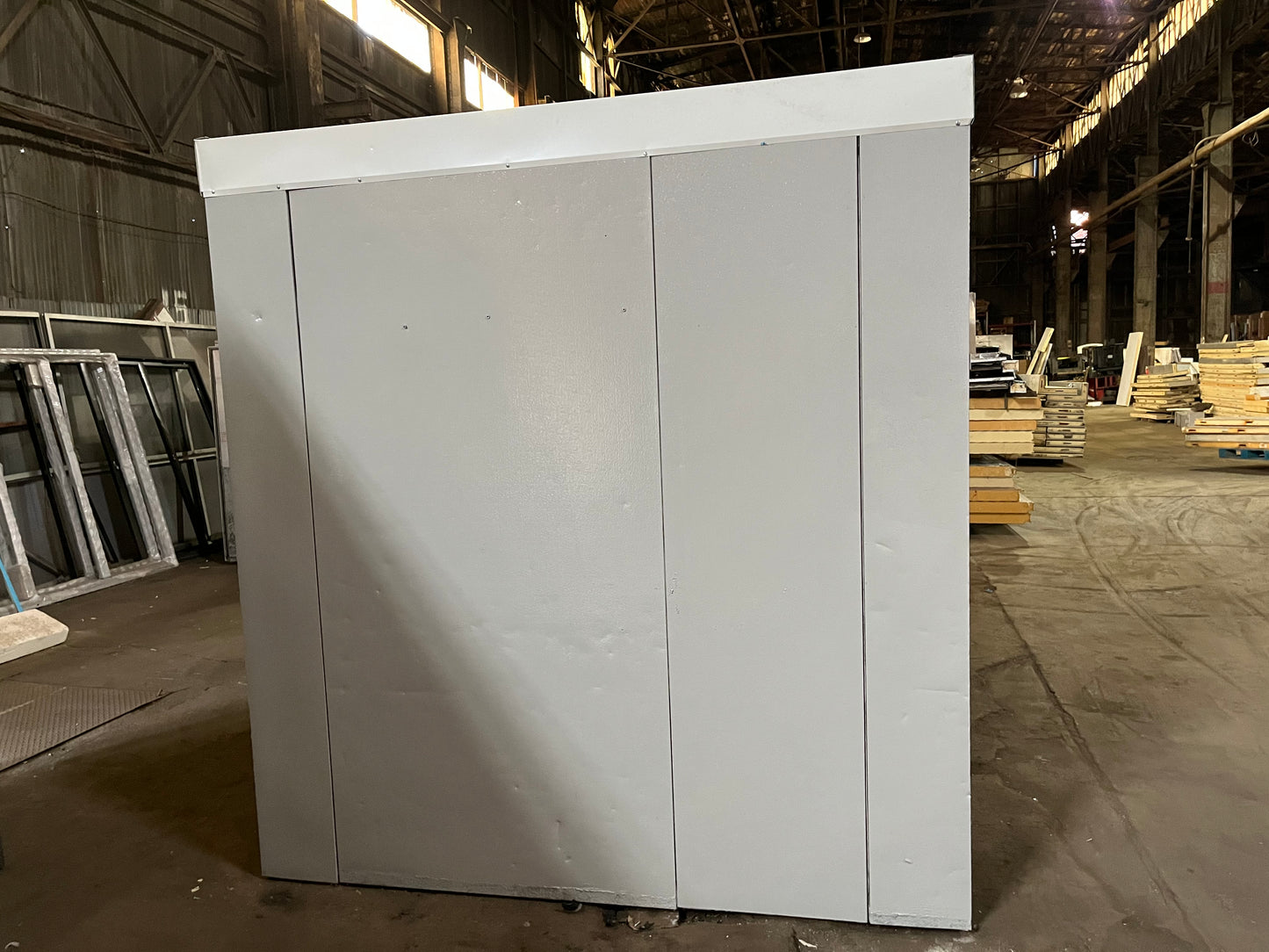 Used 8' x 12' x 8' Walk-In Cooler W/ 1/2HP Refrigeration System