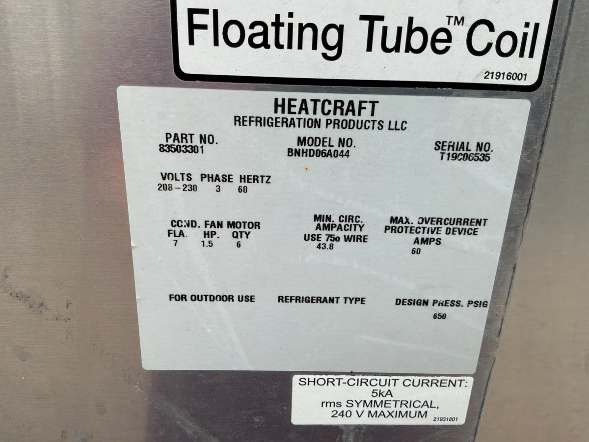 Hill Phoenix BNHD06A044 Outdoor Remote Condenser