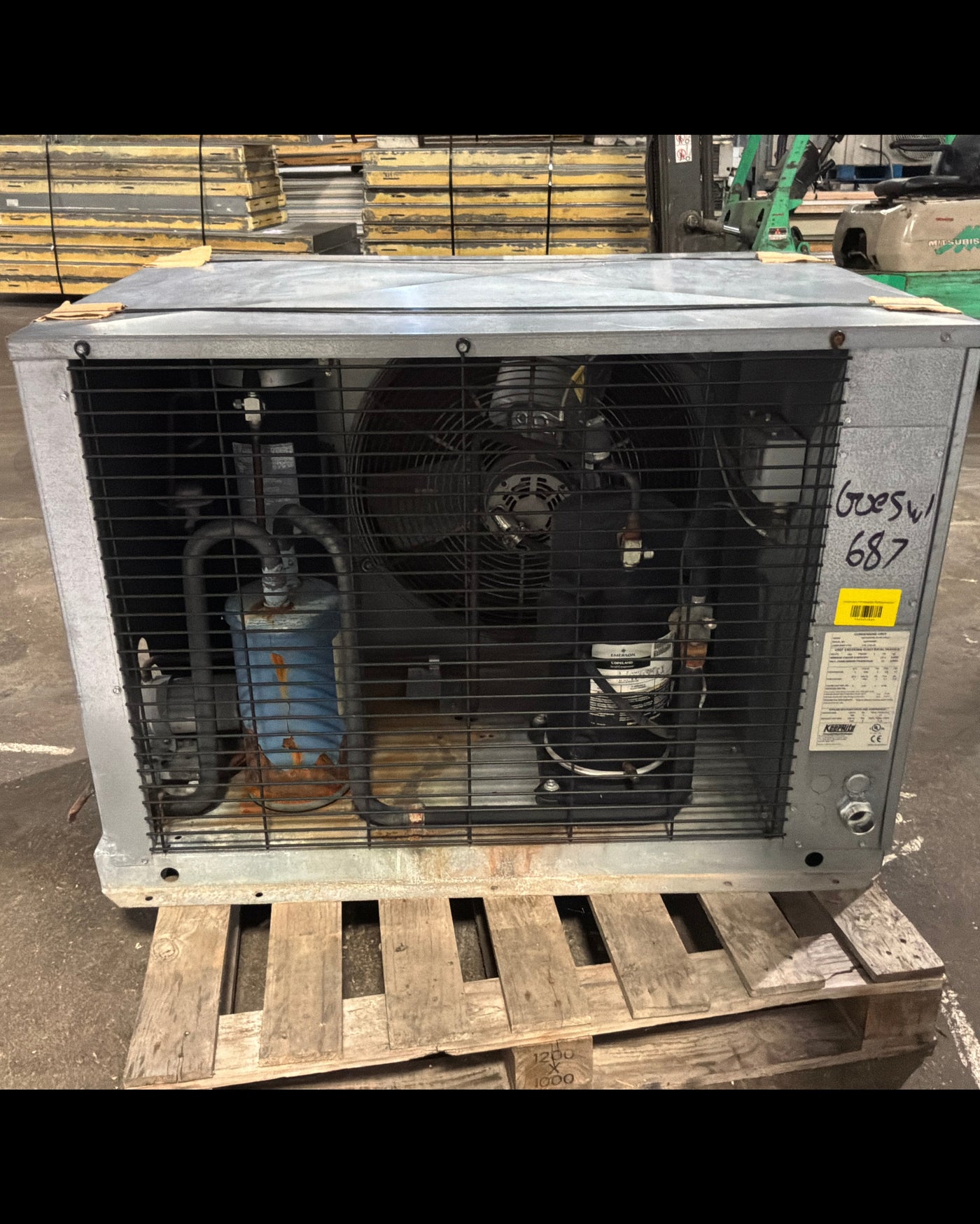 KEEPRITE KEZA050H8-HT4B-22547 5HP CONDENSER #686