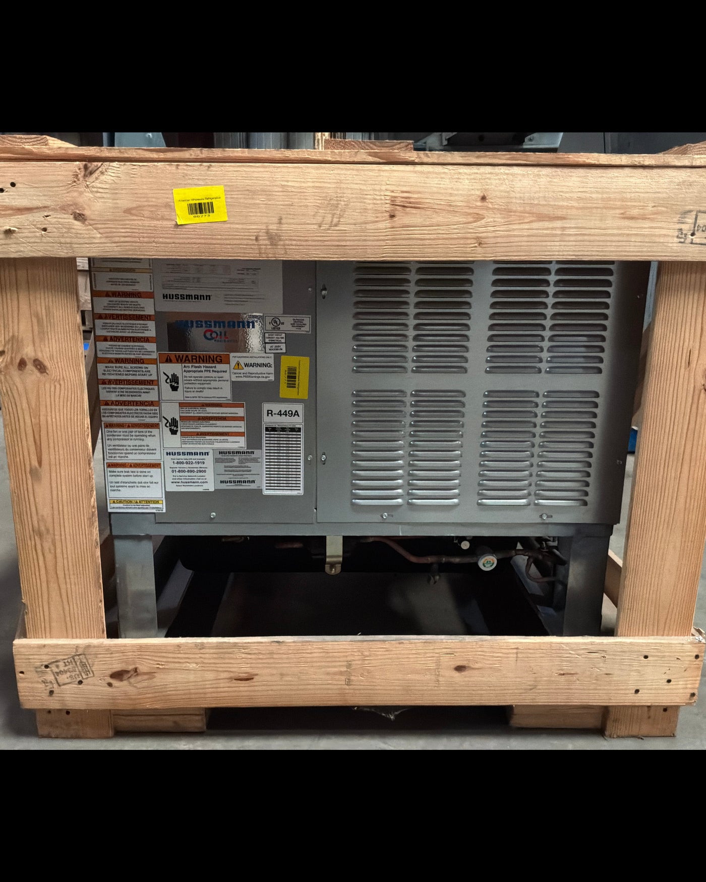 Hussmann HTHB0070MRKAEA 7.5 HP CONDENSER #273