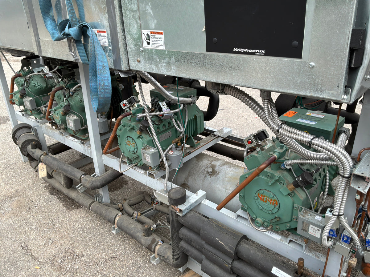 Hill Phoenix 70 HP Compressor Rack w/ Outdoor Condenser 208/230/3 Ph Model PS