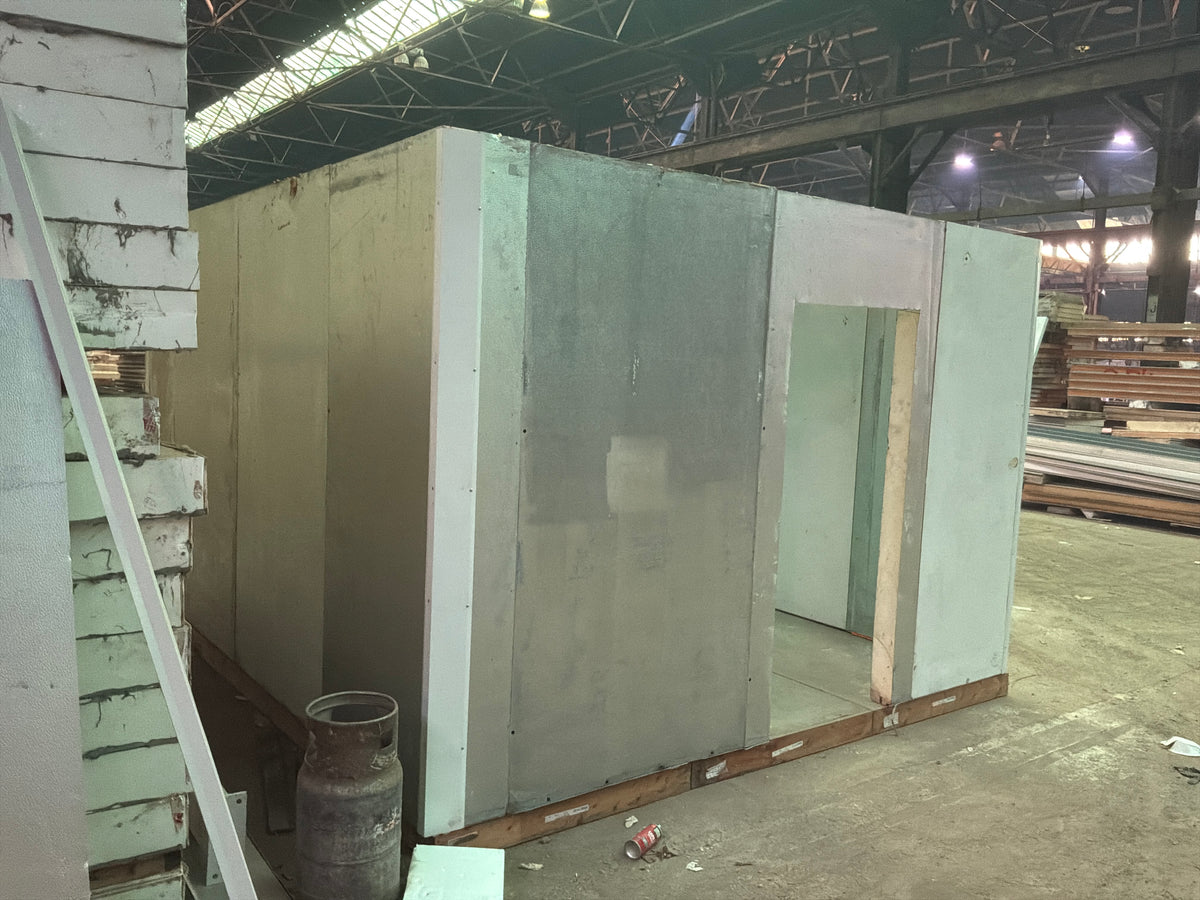 Used 11’ 10” X 13’ 6” X 8’ Walk In Freezer Box