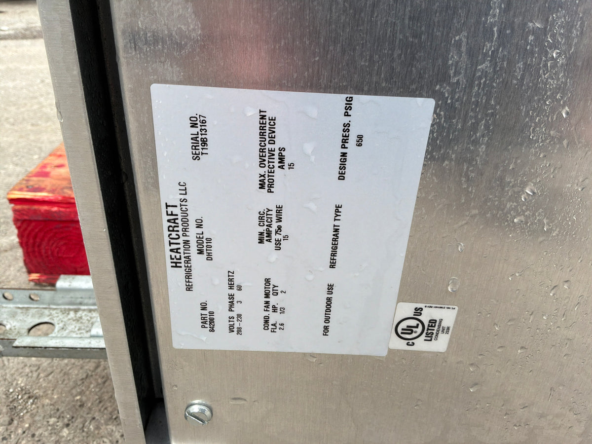 Heatcraft DHT010 Air Cooled Condenser