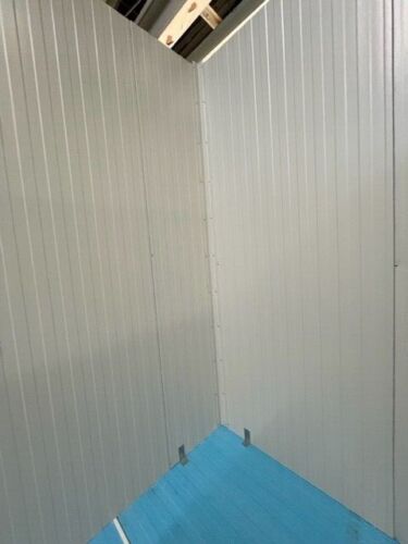 10' wide x 18' deep x 10' 8'' tall Built Walk-in Freezer 4'' thick panels