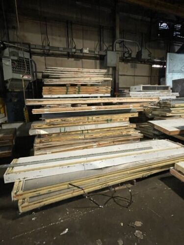 Wholesale lot of ~ 100 used walk in cooler and freezer panels varying size