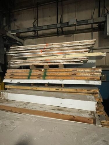 Wholesale lot of ~ 100 used walk in cooler and freezer panels varying size