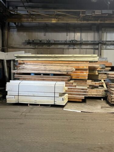 Wholesale lot of ~ 120 used walk in cooler and freezer panels varying size